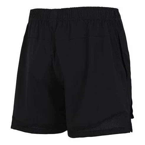 Nike Dri-FIT Quick Dry Training Shorts Black 'Black Red' CU5019-010