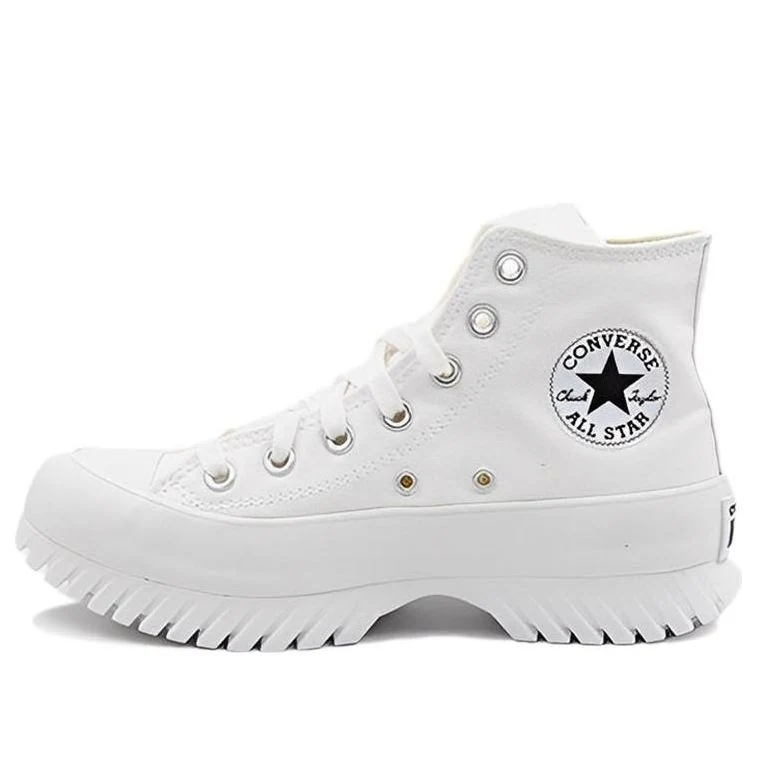 (WMNS) Converse Chuck Taylor All Star Lugged 2.0 High 'White Black' A00871C