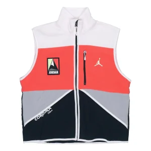 Air Jordan Winter Utility Vests 'White orange black' CW5985-100