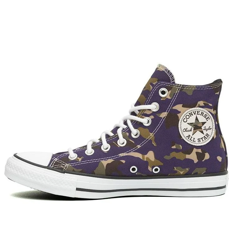 Converse Chuck Taylor All Star Camo High 'Purple' 165914C