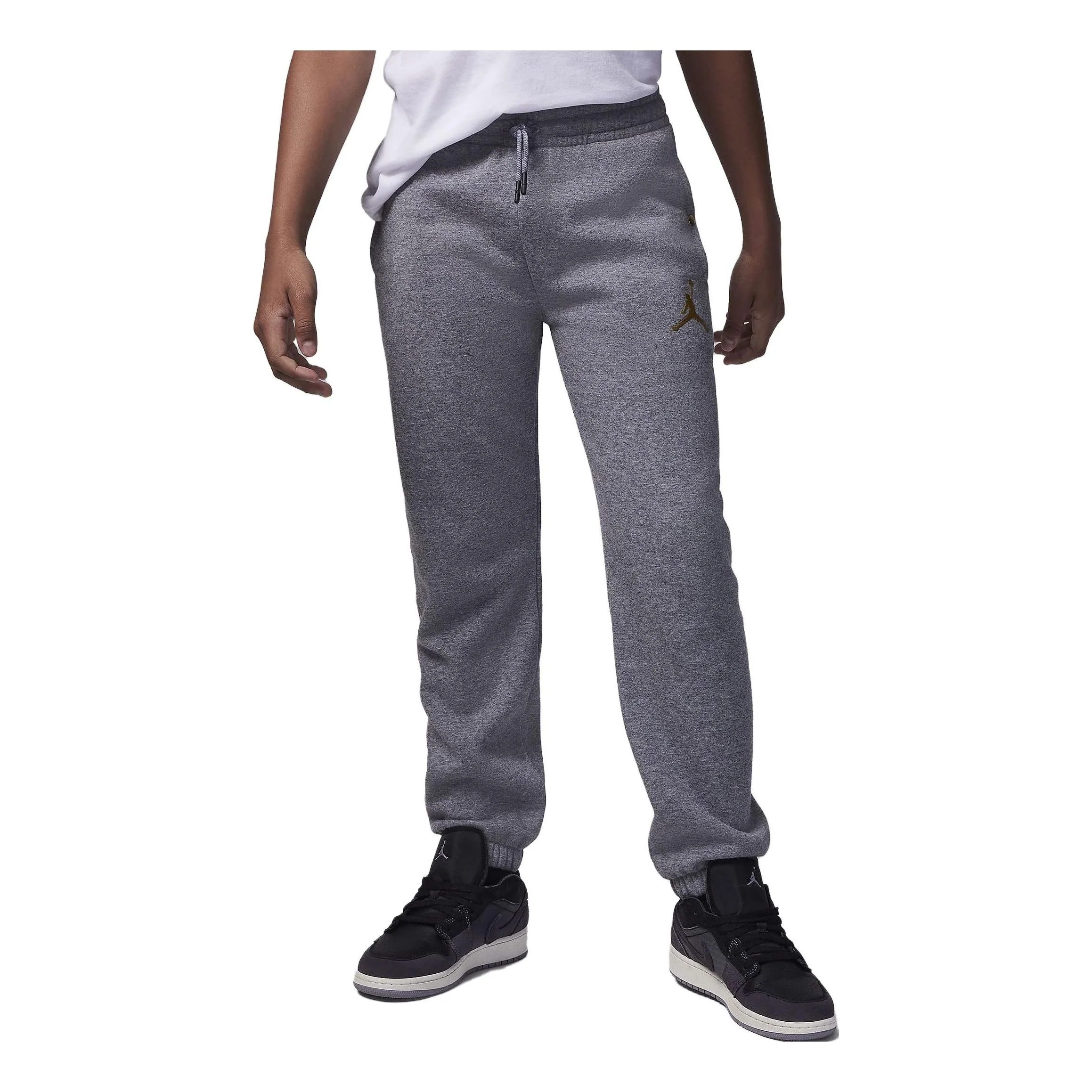 (GS) Air Jordan Take Flight B&G Pants 'Grey' 95C801-GEH