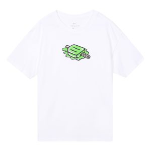 Nike SB Casual Sports Round Neck Skateboard Short Sleeve White DD1317-100
