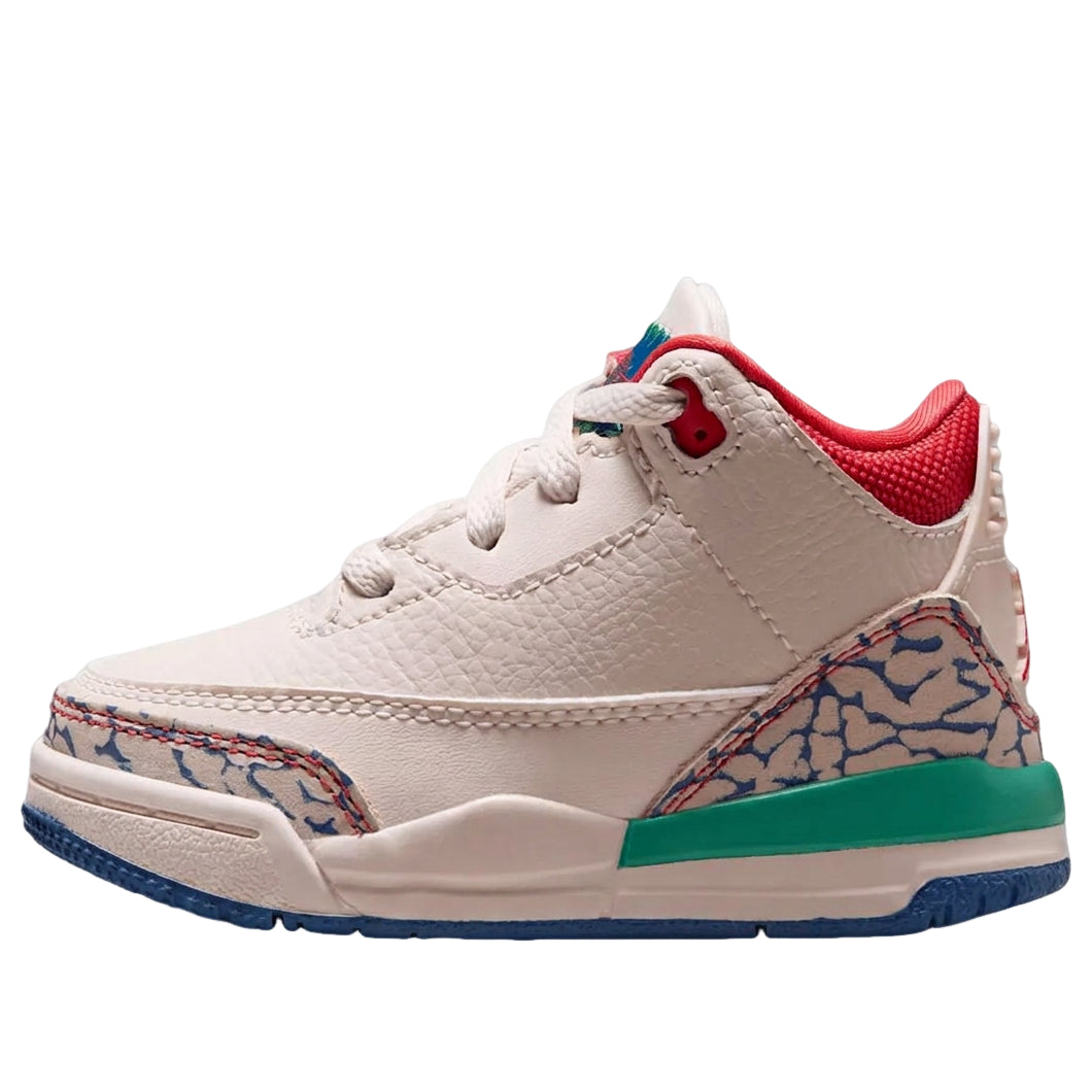 (TD) Air Jordan 3 Retro 'Chalk Track Red' IO2075-100