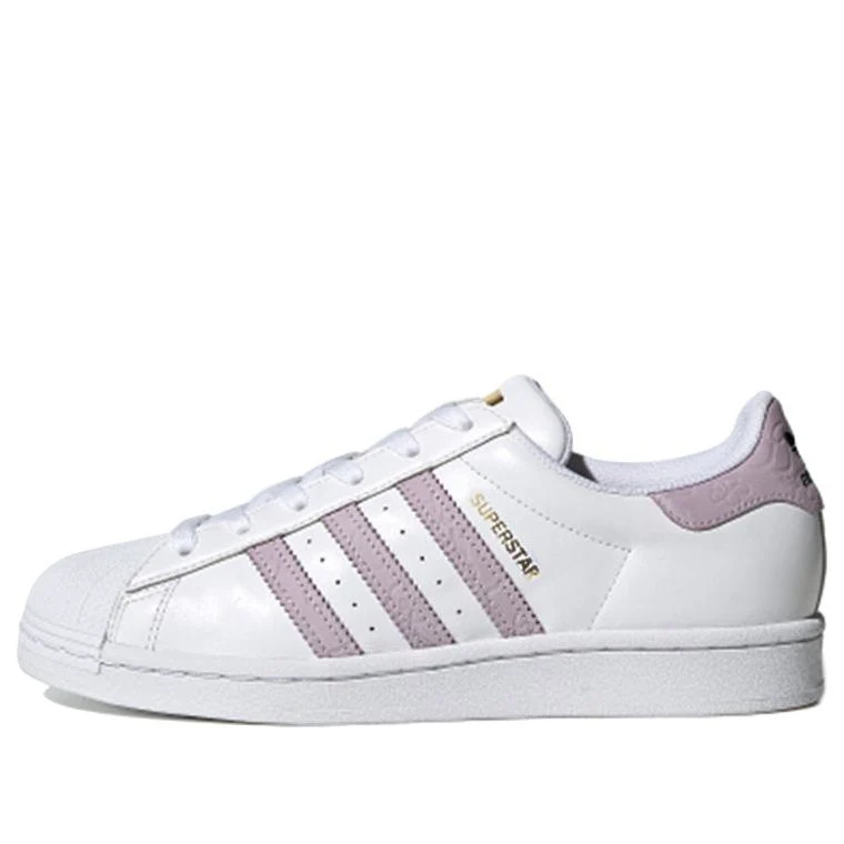 (WMNS) adidas originals Superstar 'White Purple' FW3567