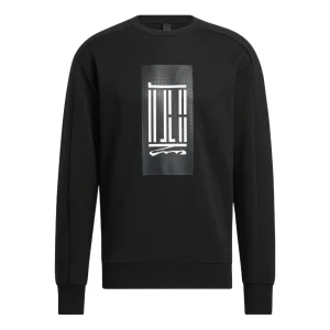 adidas Wuji Series Sportswear Fashion Crew Neck Pullover 'Black' HN8968