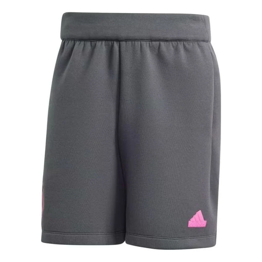 adidas Germany Travel Shorts Asia Sizing 'Carbon' IU2099