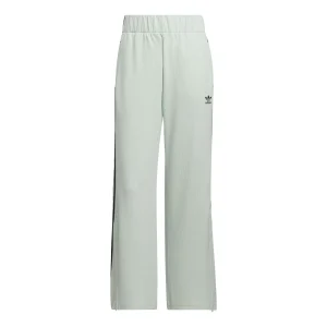 (WMNS) adidas originals Flared Pants 'White Black' IY7122