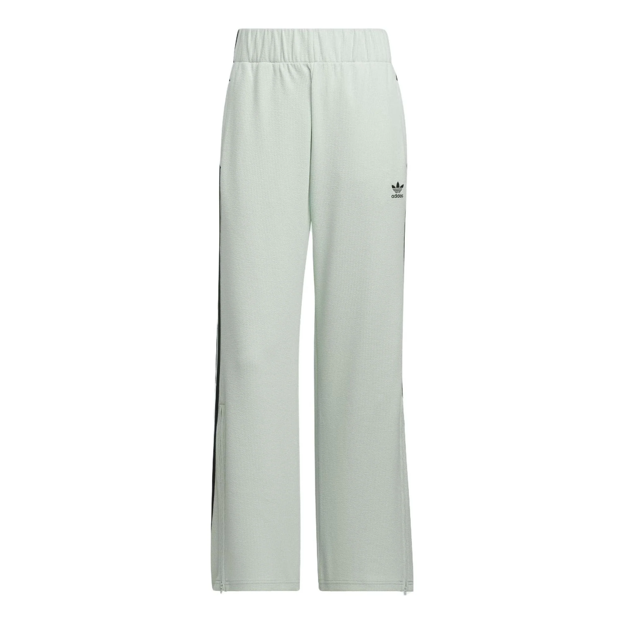(WMNS) adidas originals Flared Pants 'White Black' IY7122