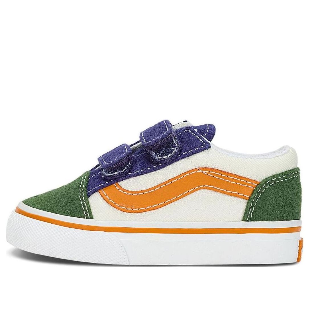 (TD) Vans Old Skool V2 Tone Shoes 'White Multi' VN0A38JN6GL