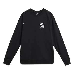 Nike MENS 3 Hook Logo Casual Sports Crew-neck Black DD0883-010