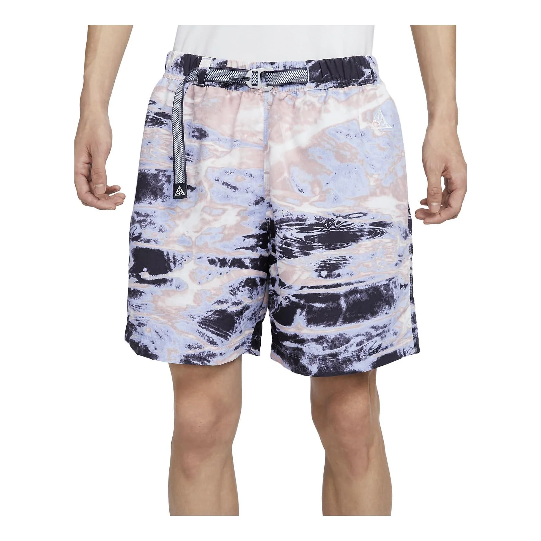 Nike x ACG Allover Print Trail Shorts 'Pink Oxford Gridiron Cobalt' FB4199-601