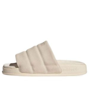 (WMNS) adidas originals Adilette Essential 'Beige' IE9648