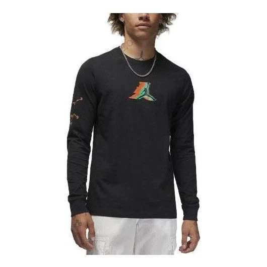 Air Jordan Brand Long-Sleeve T-Shirt 'Black' FB7455-010