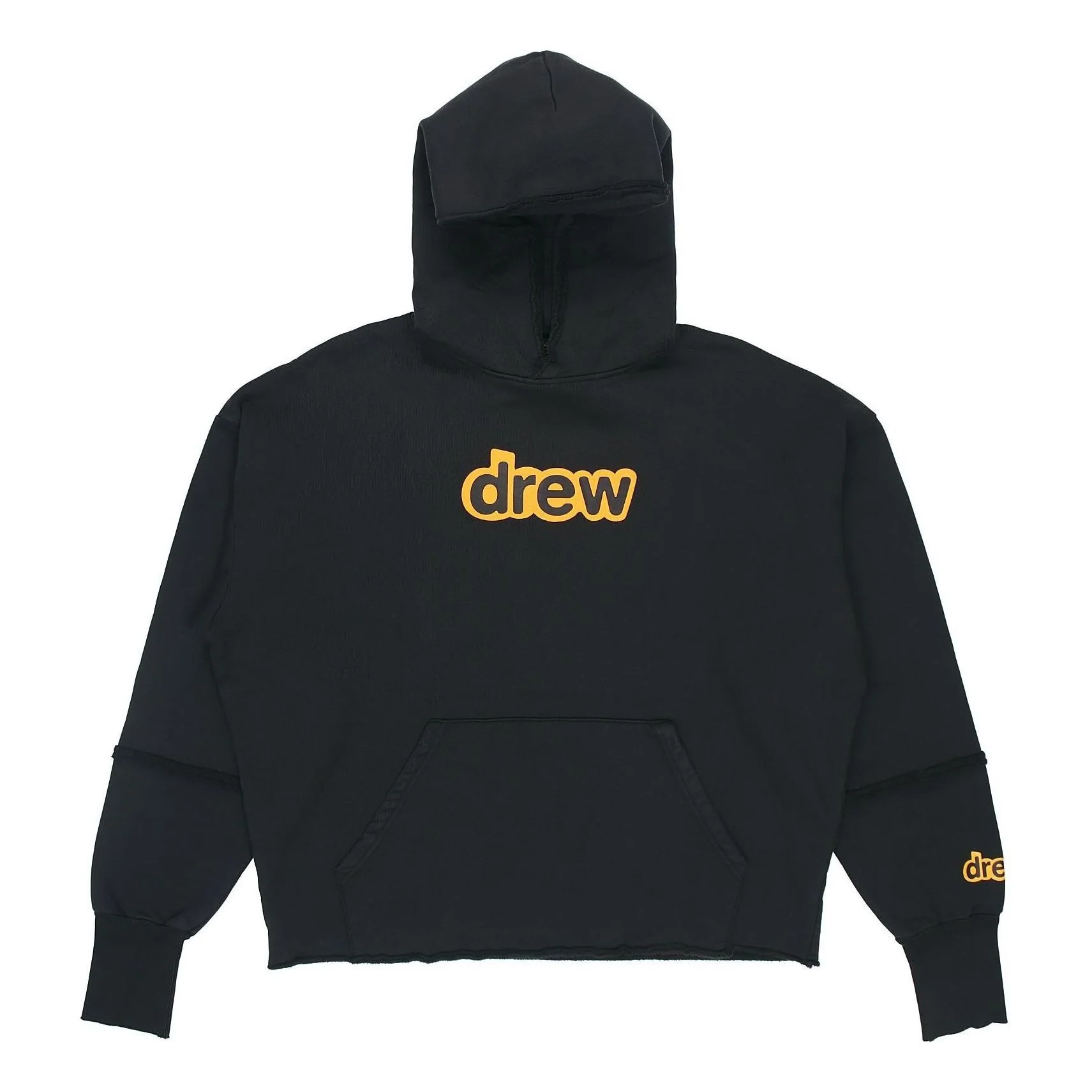Drew House Secret Deconstructed Hoodie 'Black' DR-SS21-63