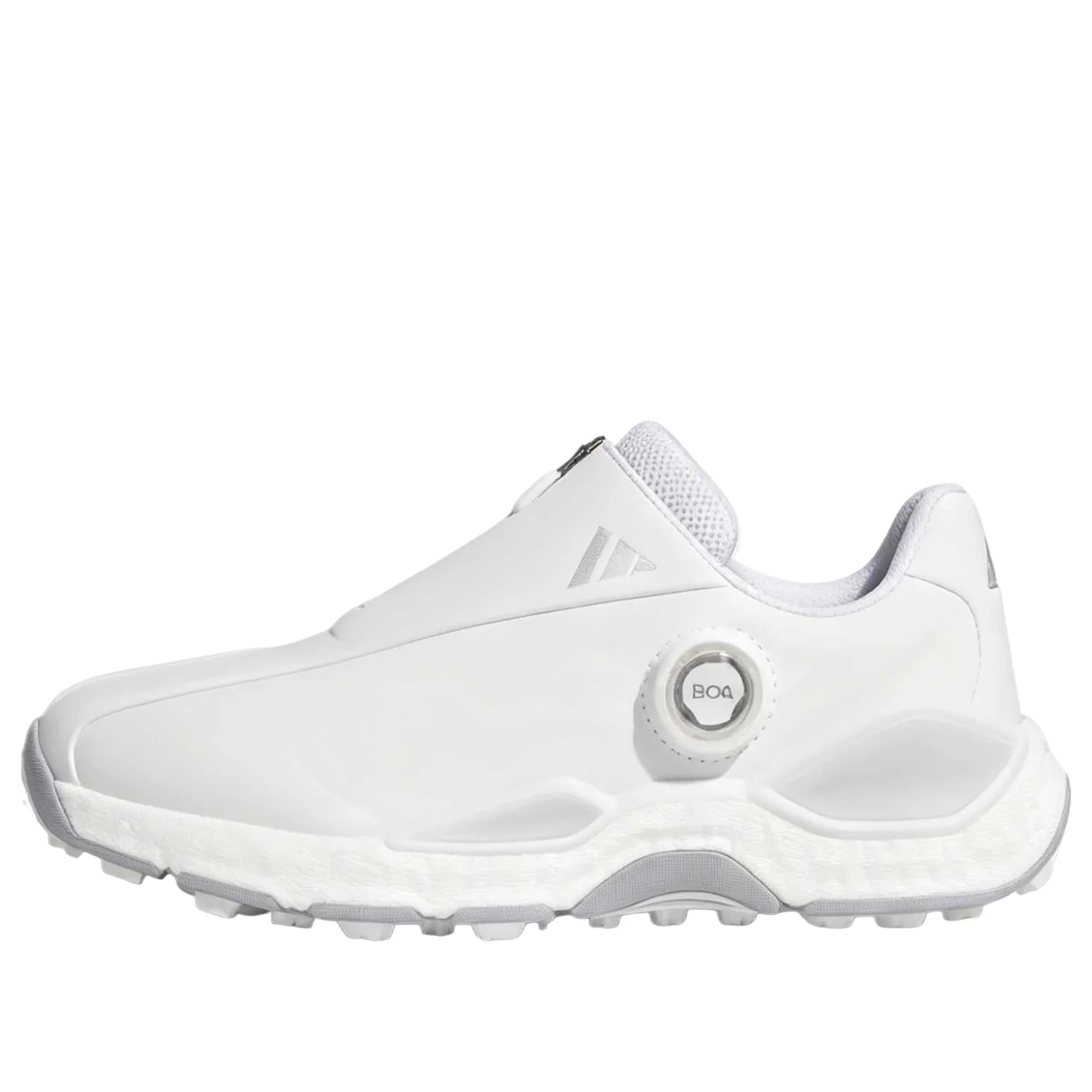 (WMNS) adidas Codechaos 27 Boa Spikeless Golf 'White Silver Metallic Halo Silver' KI1390