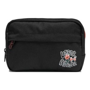 Under Armour Loudon Waist Bag Crossbody Bag 'Black Orange' 1378418-002