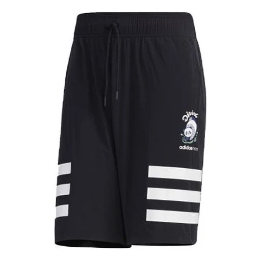 adidas neo M Pnda 3S Shrt Sports Shorts Black GK1549