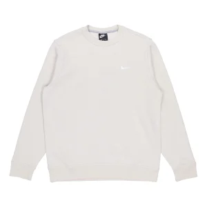 Nike Fleece Solid Color Fleece Lined Stay Warm Pullover light grey 916609-072