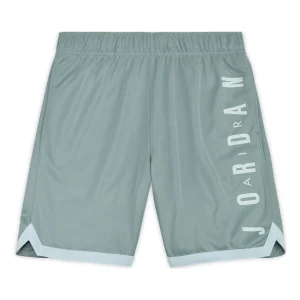 Men's Air Jordan Logo Printing Colorblock Elastic Waistband Casual Shorts Smoke Grey DQ5917-077