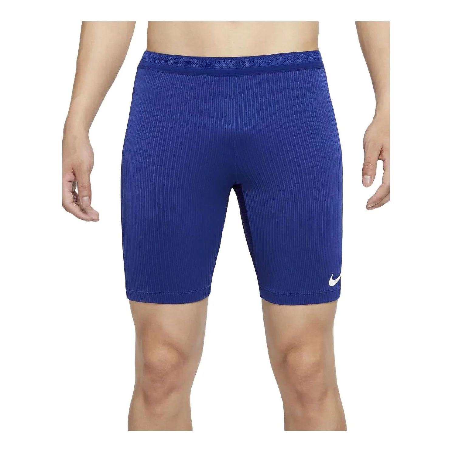 Nike Dri-FIT ADV Team USA AeroSwift 1/2 Length Racing Tights 'Blue' CV0407-455