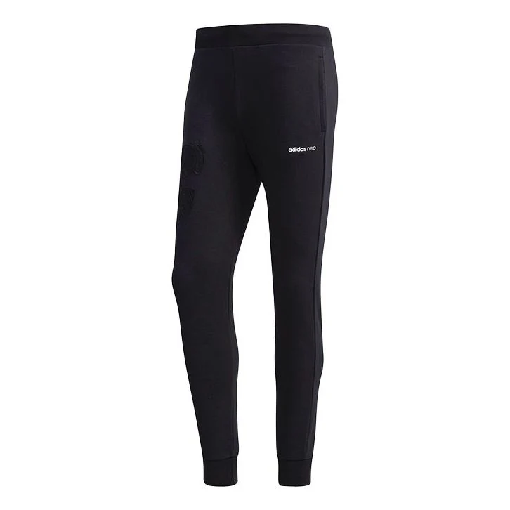 adidas neo Neo M Cs Tp 2 Bundle Feet Sports Long Pants Black DZ7223