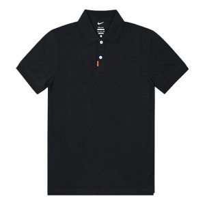 Nike Slim Fit Running Short Sleeves Polo Men's Black DB3296-010