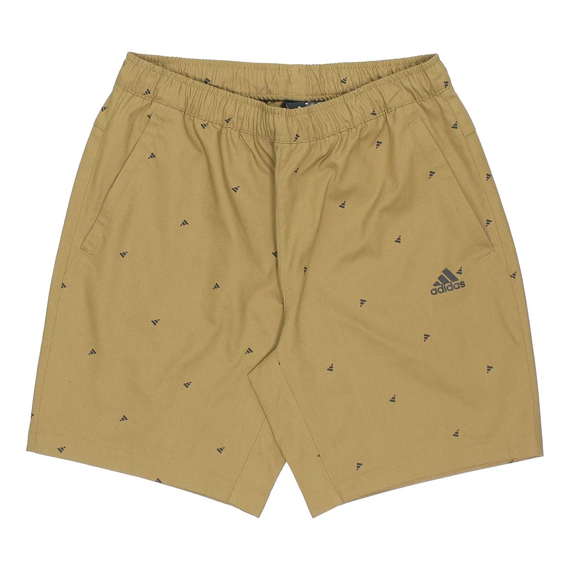 adidas Fi Short Aop Logo Printing Athleisure Casual Sports Shorts Olive Green GP0947