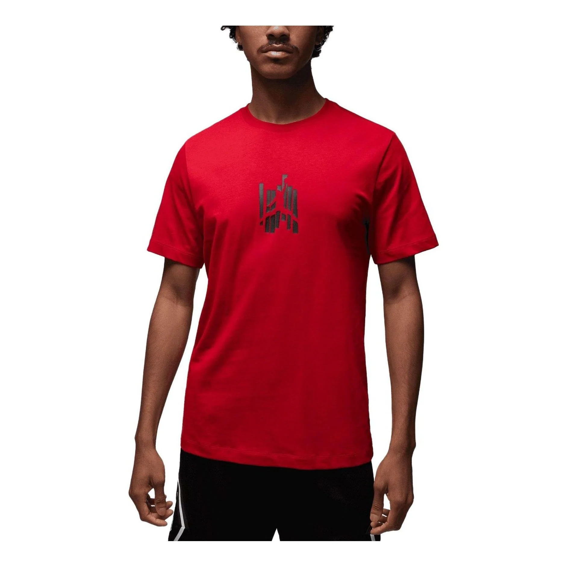 Air Jordan Graphic T-Shirt 'Red Black' FD7025-687