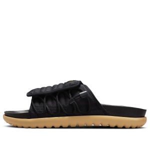 Nike Asuna 2 Slide 'Black Sanded Gold' DJ3388-004