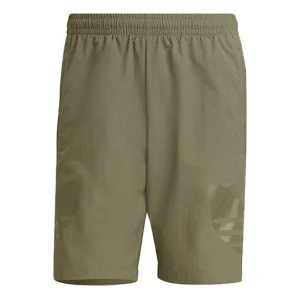 adidas originals Tricolor Short2 Printing Sports Short Pant Male Green HA2484