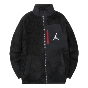 (PS) Nike KNIT Jacket 'Black' DO3646-010