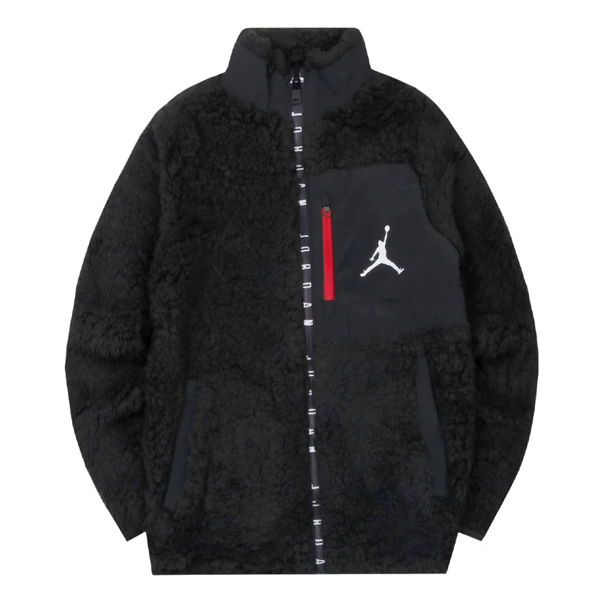 (PS) Nike KNIT Jacket 'Black' DO3646-010