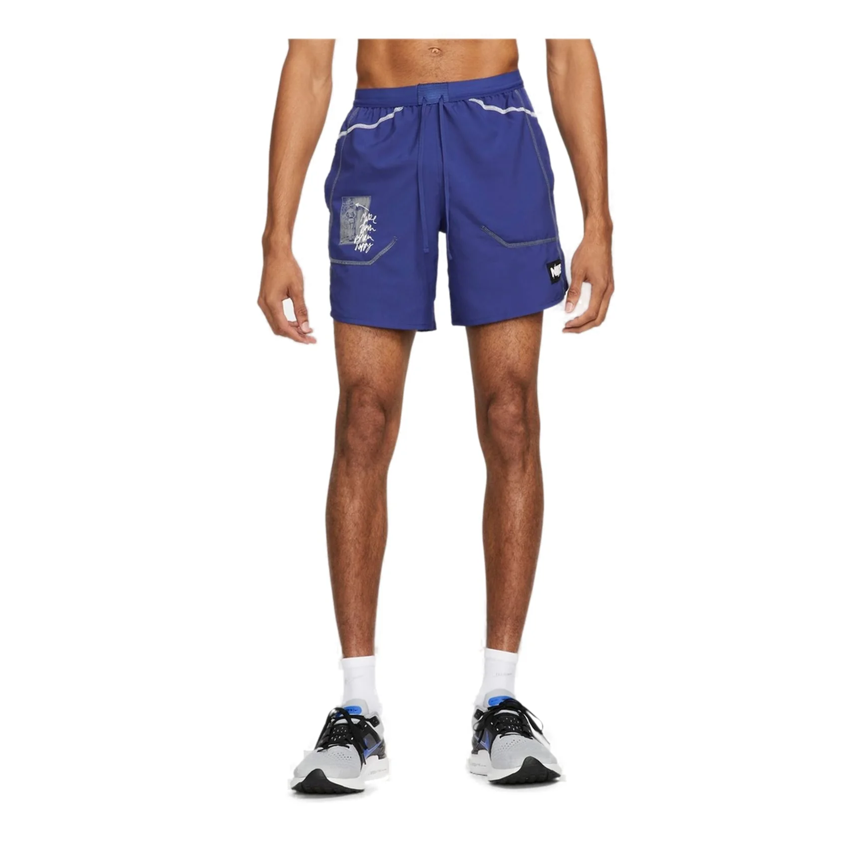 Nike Dri-FIT Stride D.Y.E. 7' Running Shorts 'Blue' DQ6560-455
