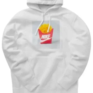 Nike Sole Food Futura Graphic Print Fleece Hoodie 'White' DM2275-100