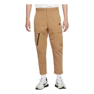 Men's Nike Sportswear Tech Essentials Casual Sports Woven Unlined Long Pants/Trousers Brown DH3867-258