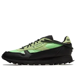 Reebok Classic Leather Trail x PLEASURE 'Neon Mint' H06244