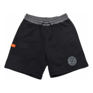 (WMNS) Air Jordan x PSG Fleece Short 'Black' DZ3270-010