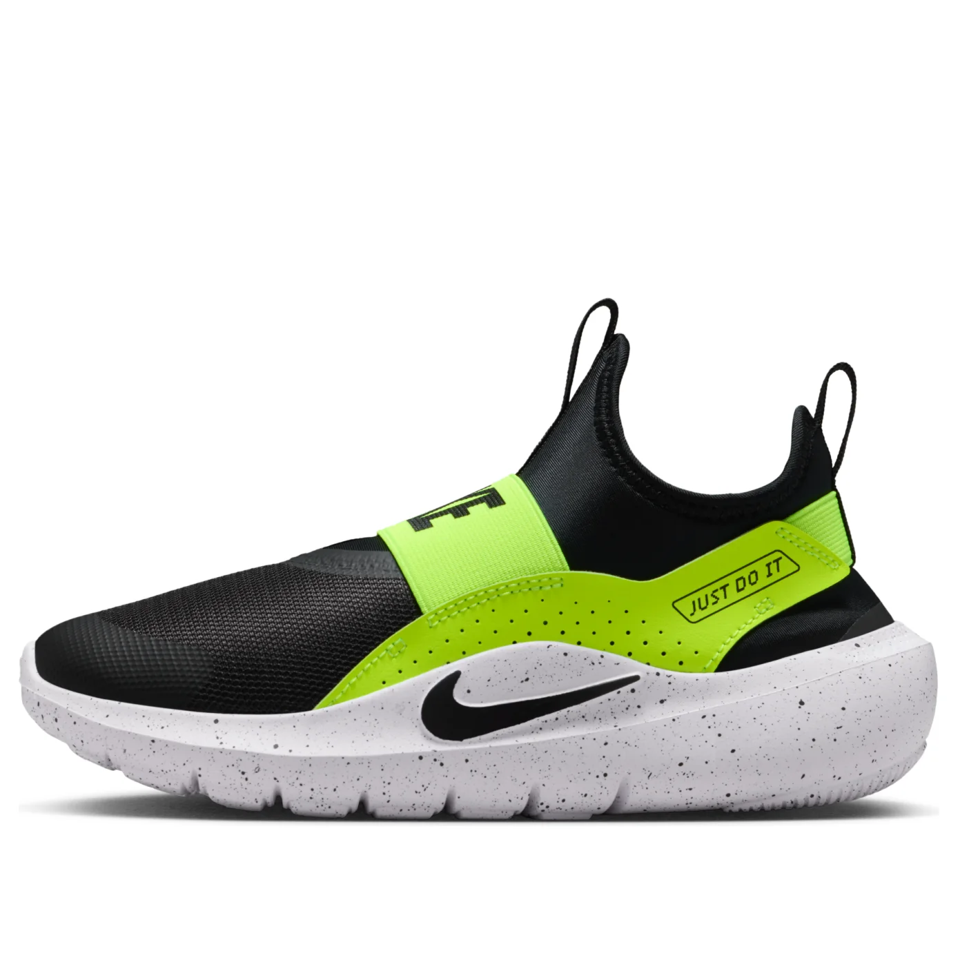 (GS) Nike Flex Runner 4 'Black Volt White' IF2893-003