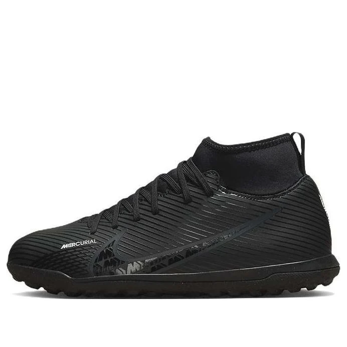 (GS) Nike Mercurial Superfly 9 Club TF 'Black Dark Smoke Grey' DJ5954-001