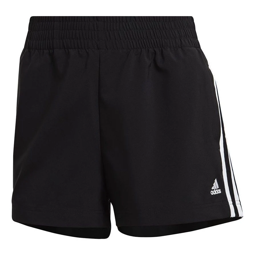 (WMNS) adidas W 3s Wv Sho Training Sports Stripe Woven Shorts Black GM5549