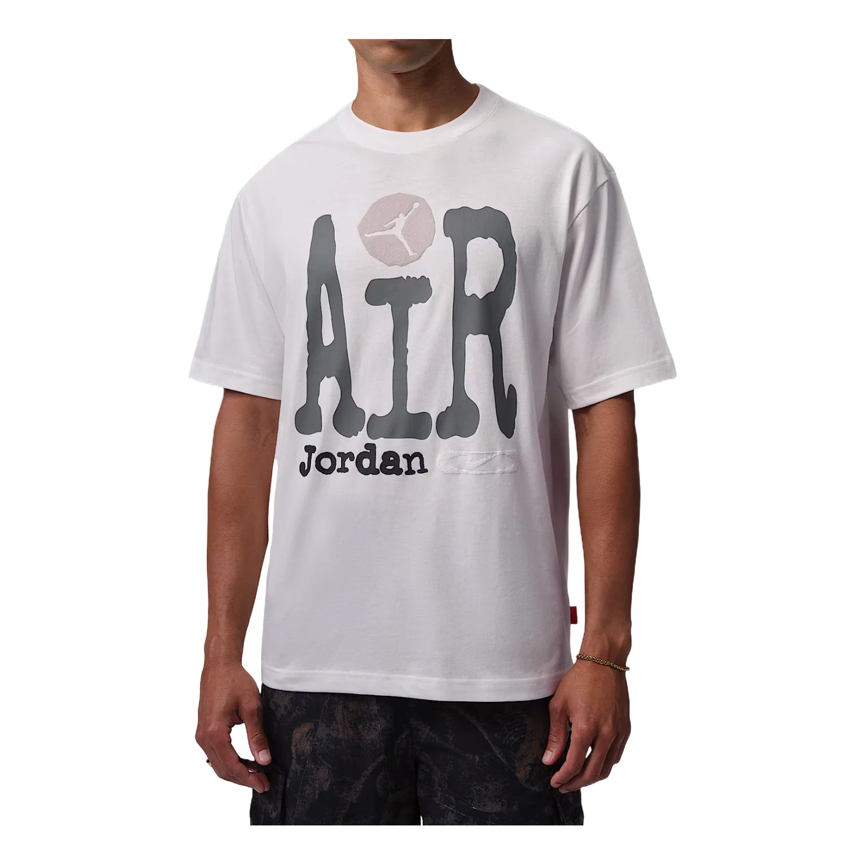 Jordan Graphic T-Shirt 'Sail Smoke Grey Light Iron Ore' IQ5299-133