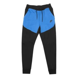 Nike Sportswear Tech Fleece Sweatpants 'Signal Blue Black' CU4495-017