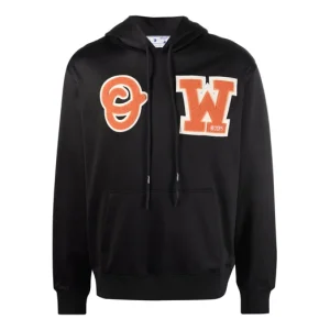 Men's Off-White Logo Black OMBB097C99FLE0061020