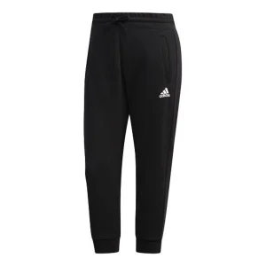 (WMNS) adidas 3/4 Length Breathable Knit Sports Pants Asia Sizing 'Black' EH3899