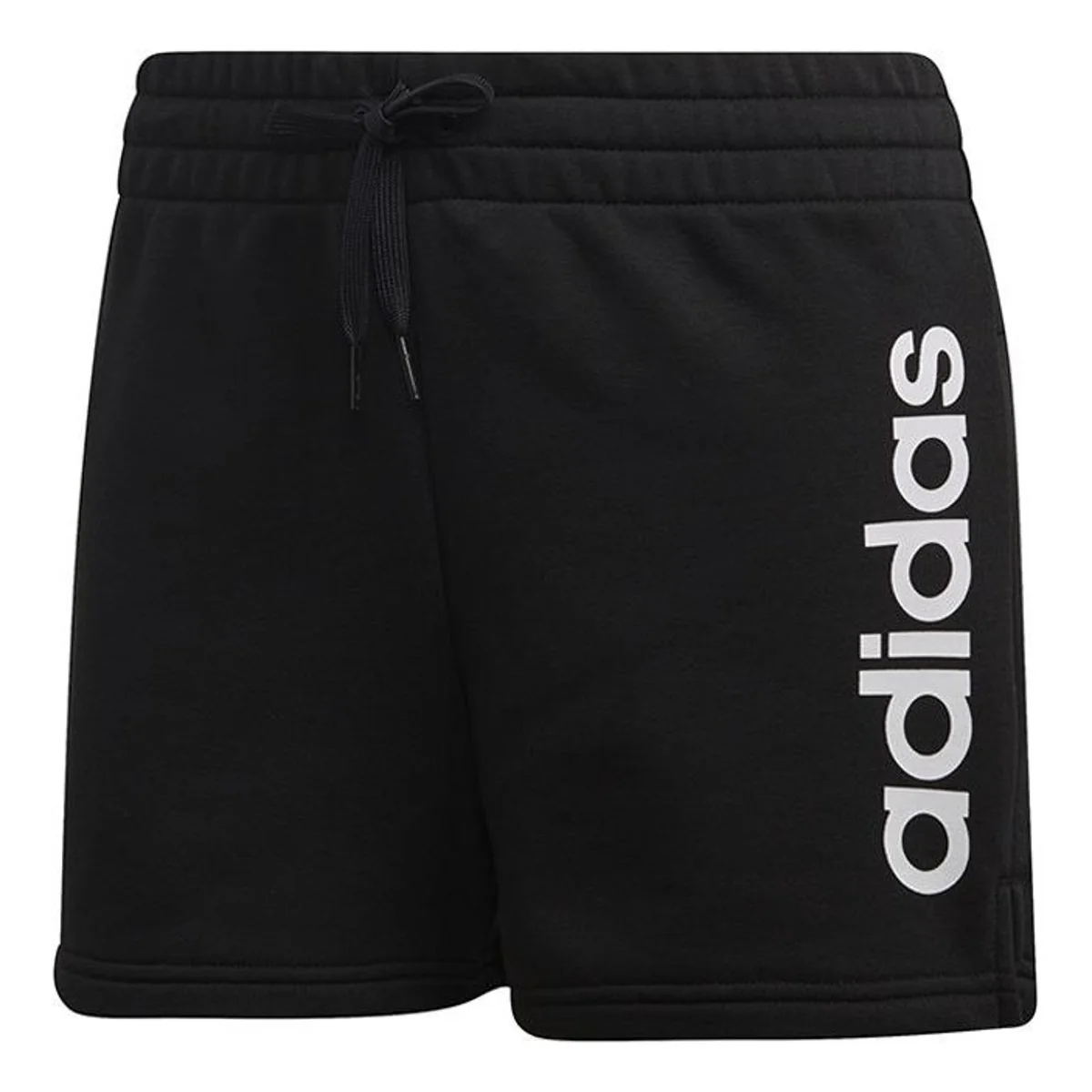(WMNS) adidas Essentials Linear Logo Shorts Asia Sizing 'Black White' DP2393