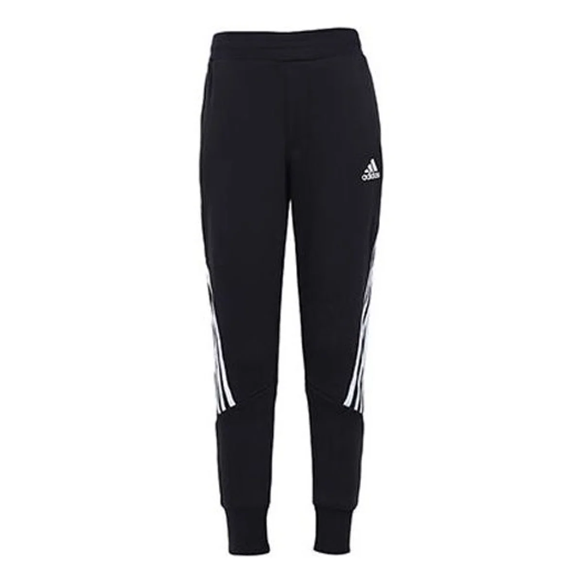 (GS) adidas Woven Knitted Pants 'Black White' H45066