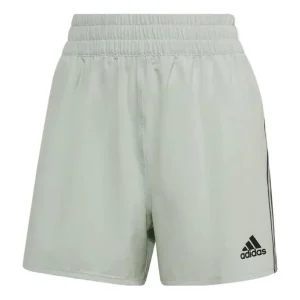 (WMNS) adidas Train Icons 3-Stripes Woven Shorts Asia Sizing 'Olive Green' HJ9823