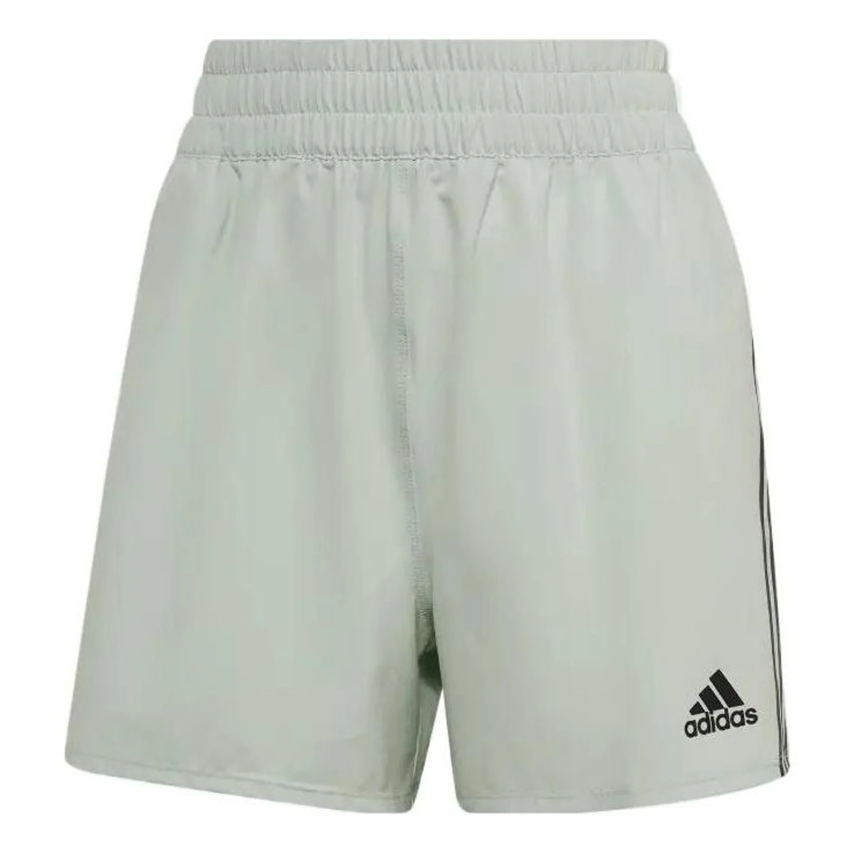 (WMNS) adidas Train Icons 3-Stripes Woven Shorts Asia Sizing 'Olive Green' HJ9823