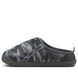PUMA Scuff Slippers 'Camo Black' 385278-01