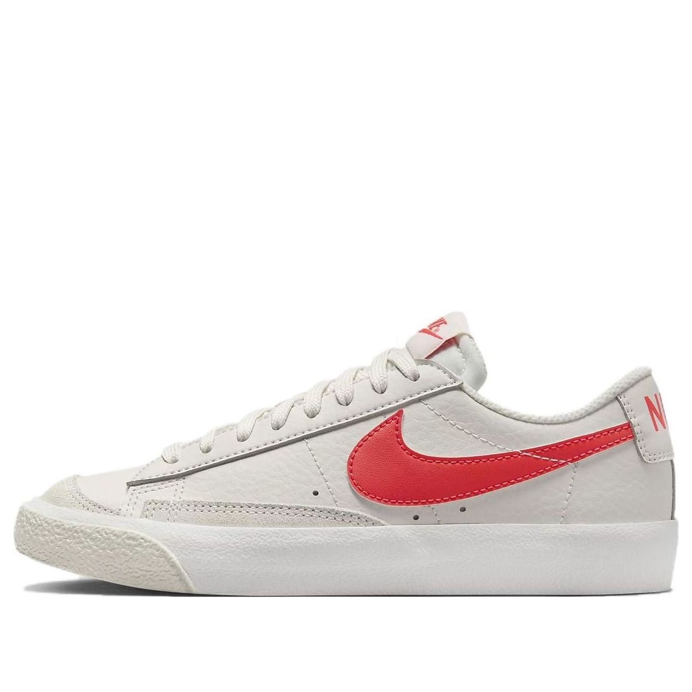 (GS) Nike Blazer Low '77 'Beige Bright Crimson' DA4074-005